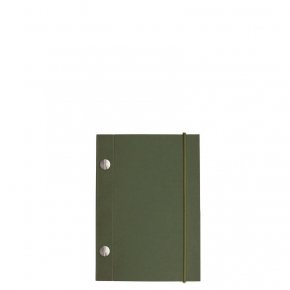 A6 Kraft Notebook - Jaguar Green