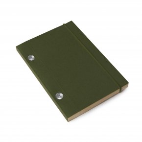 A6 Kraft Notebook - Jaguar Green
