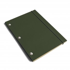 A5 Kraft Notebook - Jaguar Green