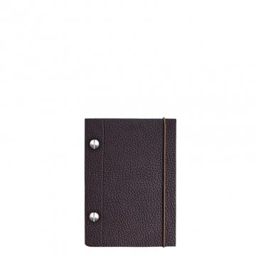 A6 Leather Notebook - Cohiba