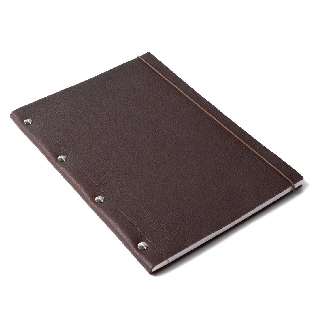 A4 Leather Notebook - Cohiba
