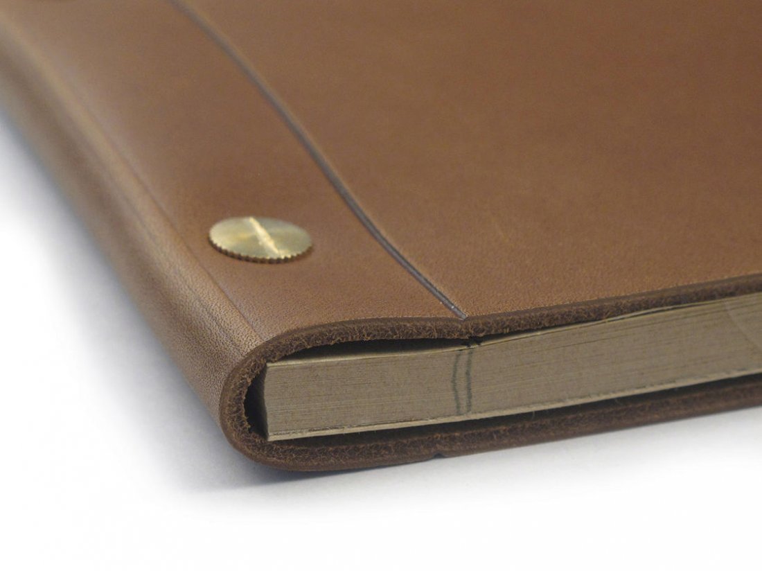 A5 Leather Notebook - Cuba