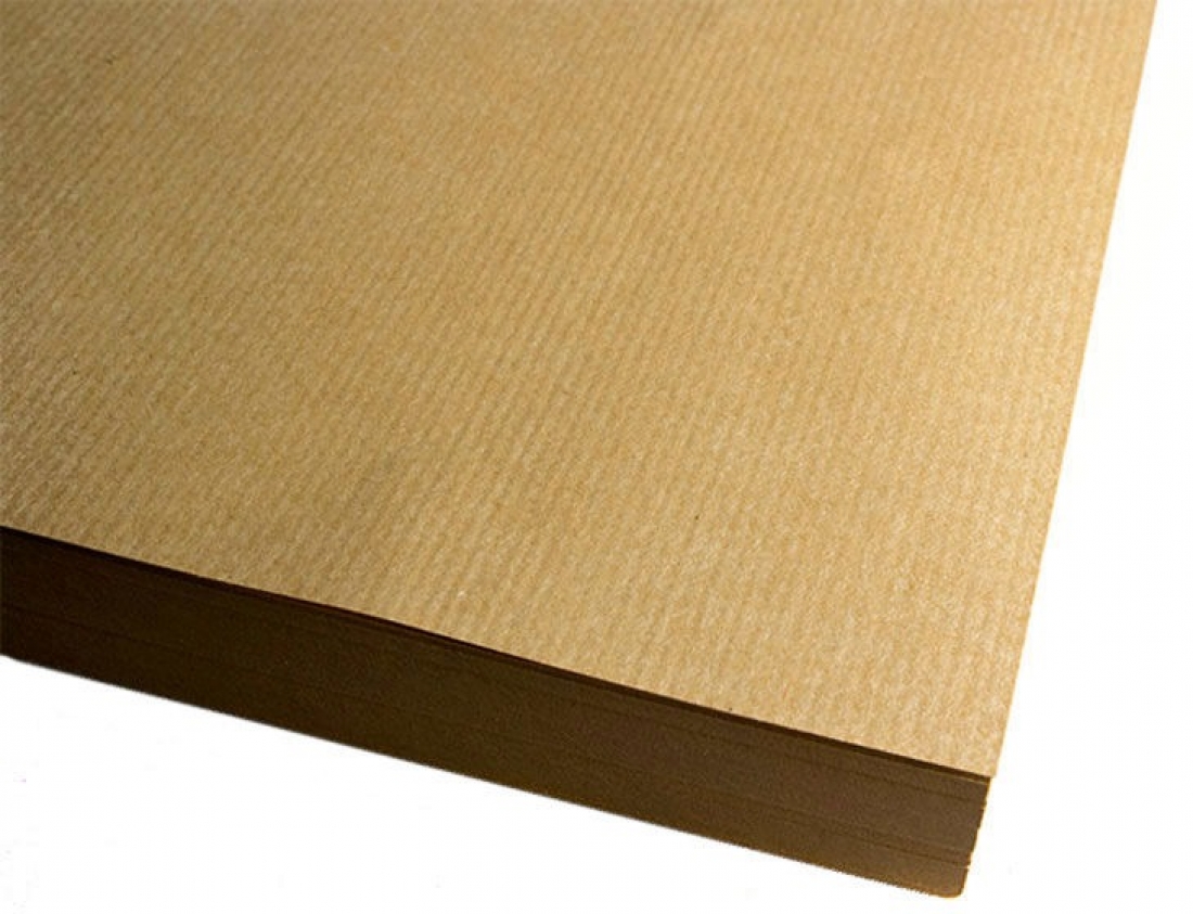 A3 - Brown Striped Kraft Paper