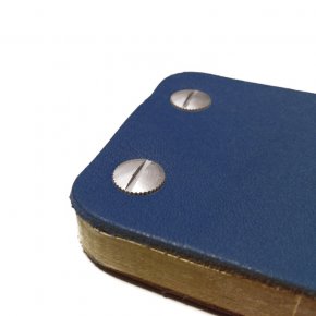 iKone Leather Notepad - Cobalt
