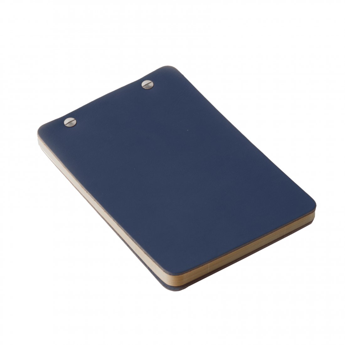 iKRAFT Mini Leather Notepad - Cobalt
