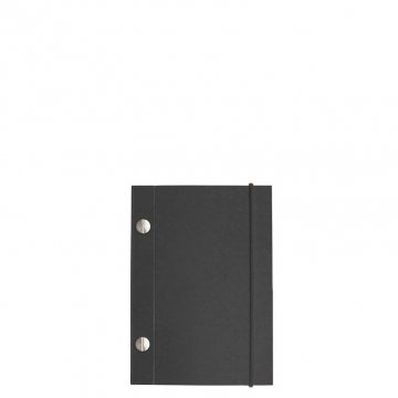 A6 Kraft Notebook - Black