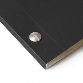 A6 Kraft Notebook - Black