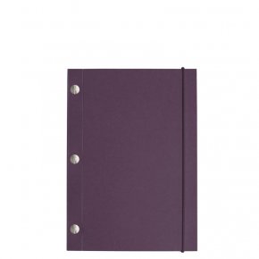 A5 Kraft Notebook - Purple