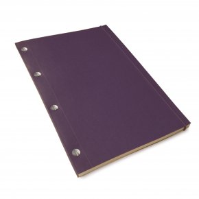 A4 Kraft Notebook - Purple