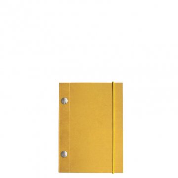 A6 Kraft Notebook - Yellow