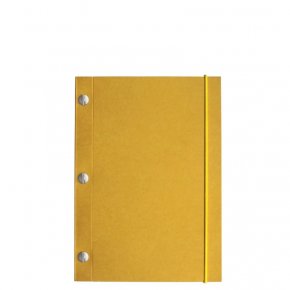 A5 Kraft Notebook - Yellow