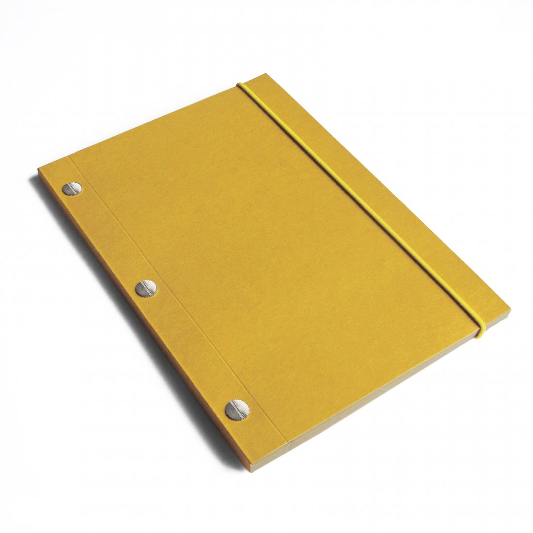 A5 Kraft Notebook - Yellow