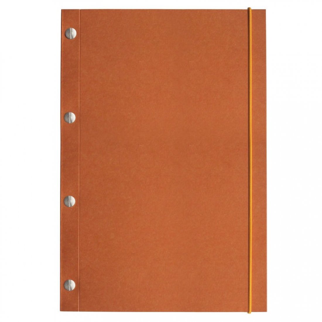 A4 Kraft Notebook - Italian Orange