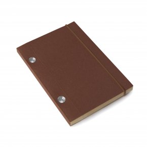 A6 Kraft Notebook - Chocolate