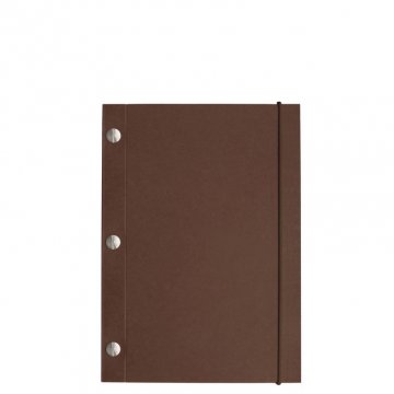 A5 Kraft Notebook - Chocolate